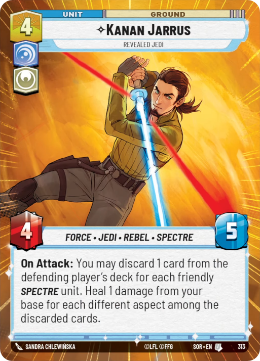 Kanan Jarrus, Revealed Jedi - Hyperspace