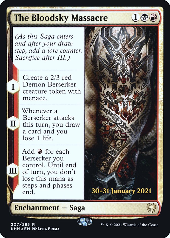 The Bloodsky Massacre - Foil