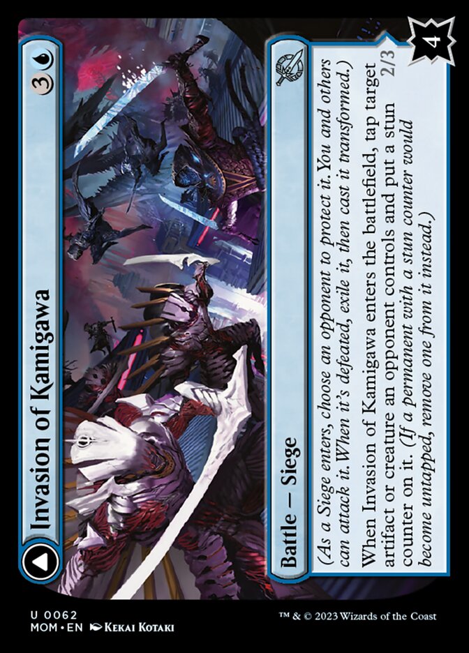Invasion of Kamigawa // Rooftop Saboteurs - Foil