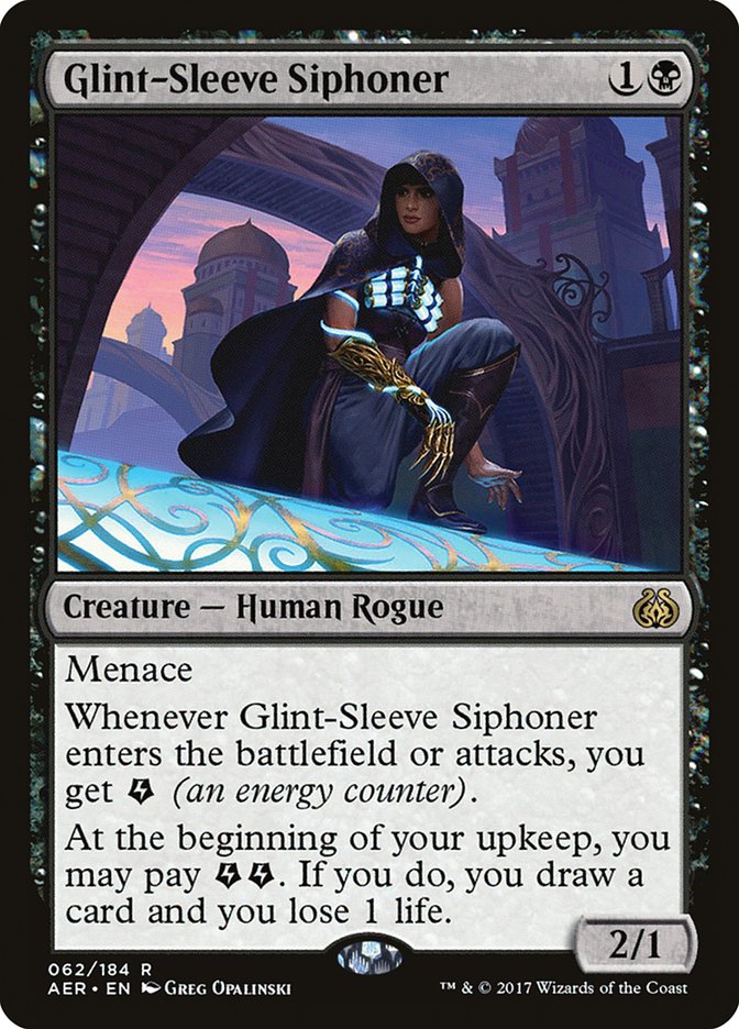 Glint-Sleeve Siphoner - Foil