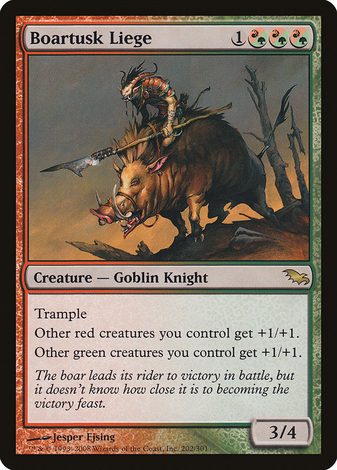 Boartusk Liege - Foil & Signed