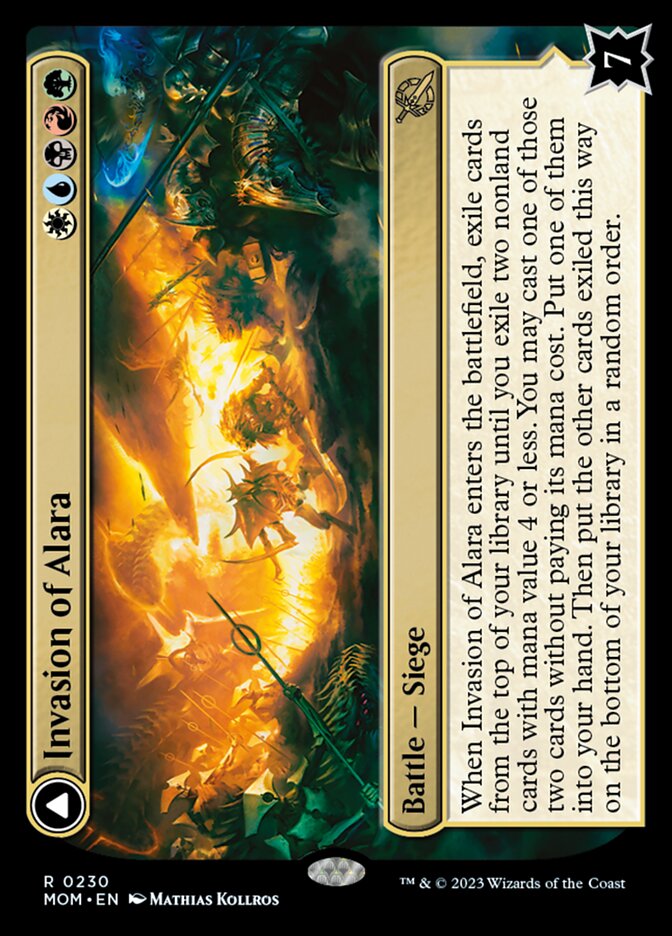 Invasion of Alara // Awaken the Maelstrom - Foil