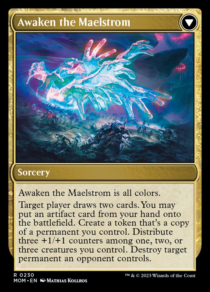 Invasion of Alara // Awaken the Maelstrom - Foil