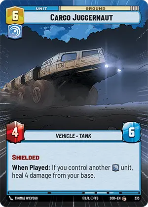 Cargo Juggernaut - Hyperspace Foil
