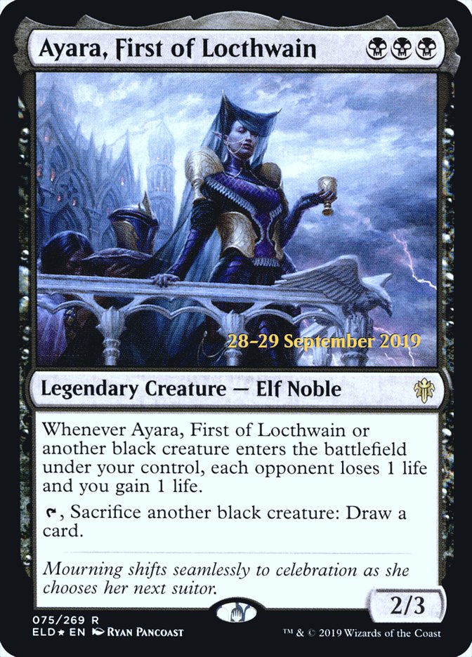 Ayara, First of Locthwain - Foil