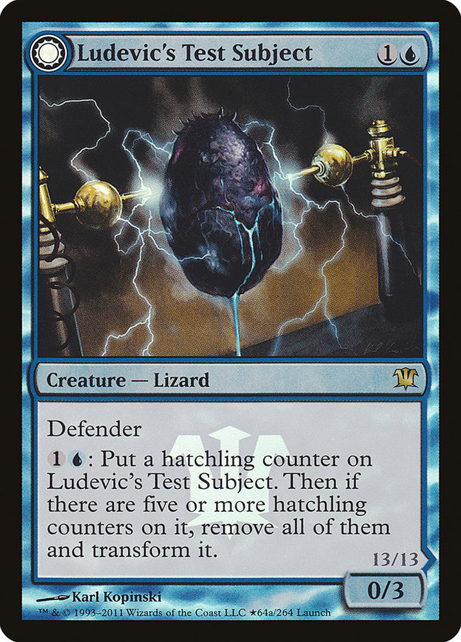 Ludevic's Test Subject // Ludevic's Abomination - Foil