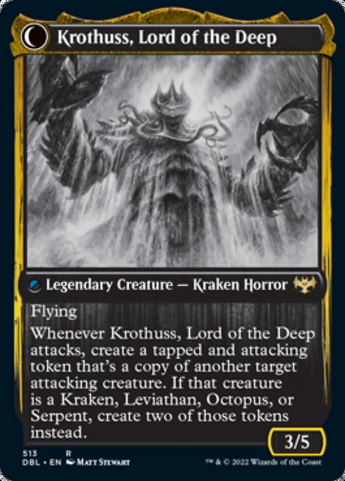 Runo Stromkirk // Krothuss, Lord of the Deep