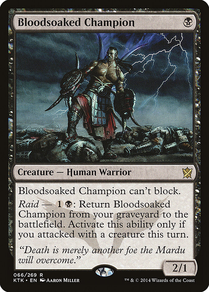 Bloodsoaked Champion - Foil