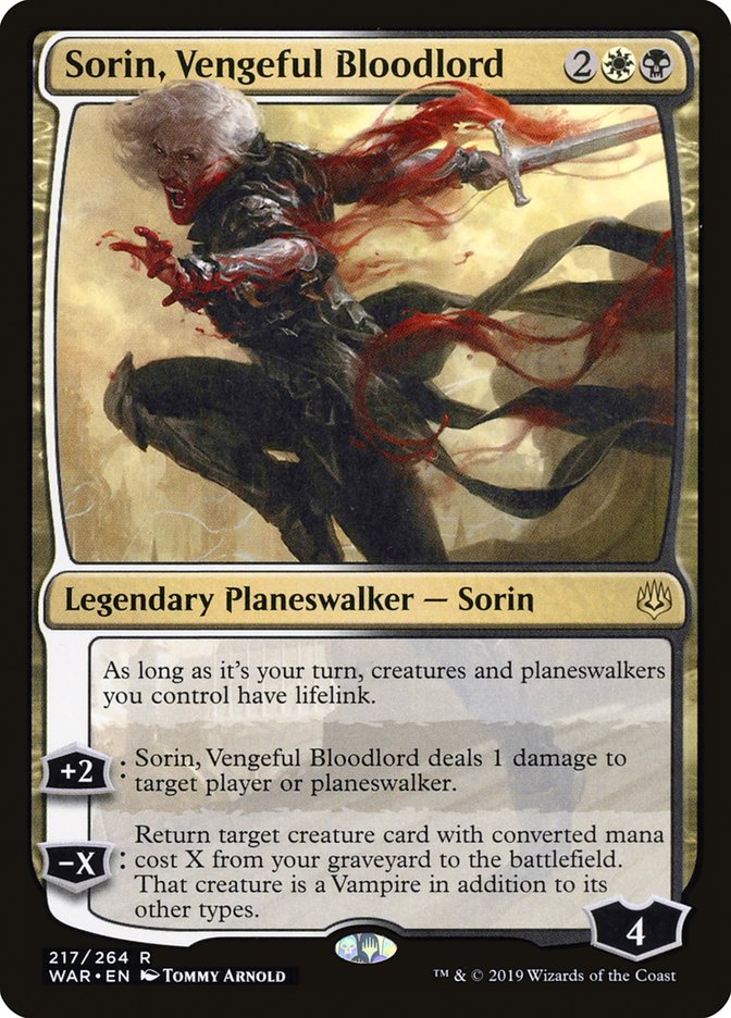 Sorin, Vengeful Bloodlord - Foil