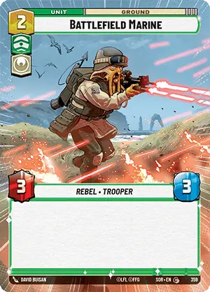 Battlefield Marine - Hyperspace Foil