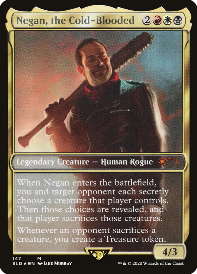 Negan, the Cold-Blooded - Foil