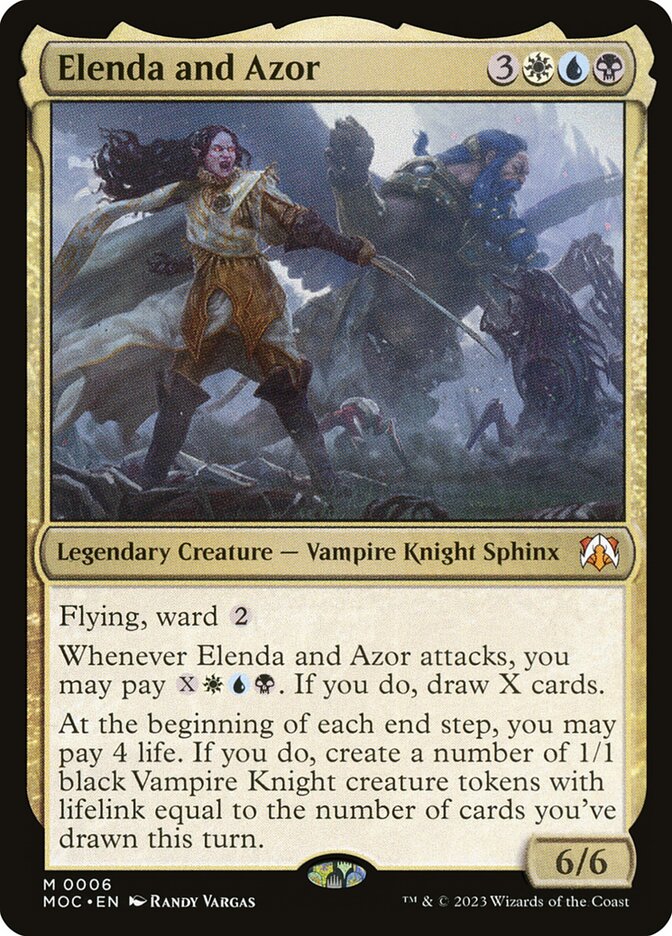 Elenda and Azor - Foil