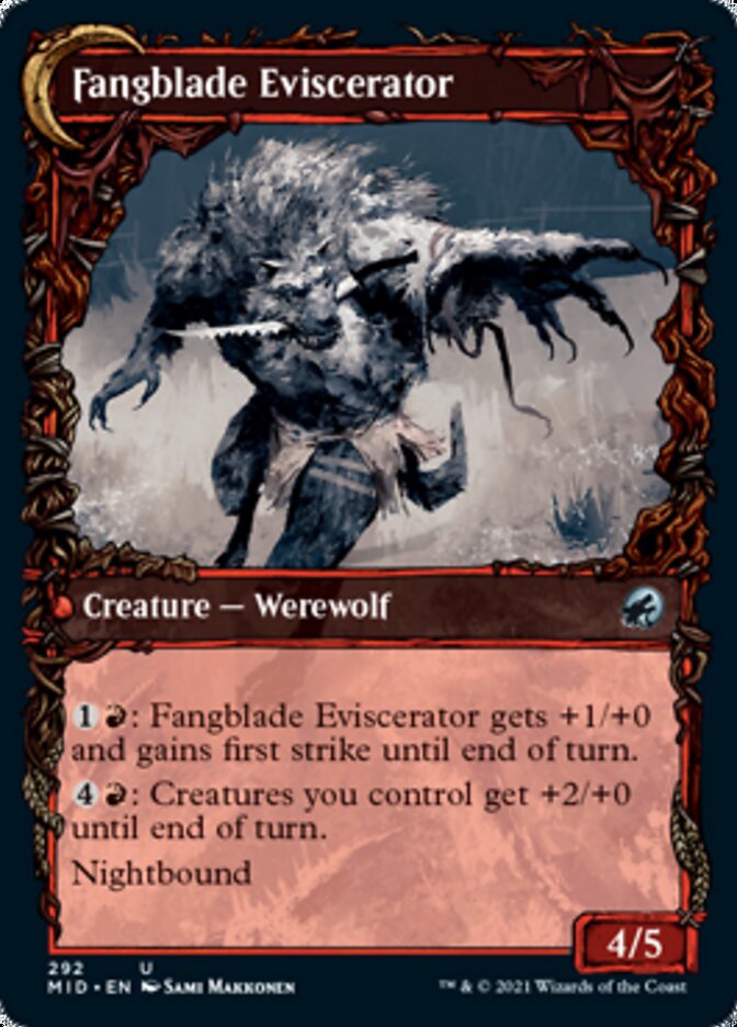 Fangblade Brigand // Fangblade Eviscerator - Foil