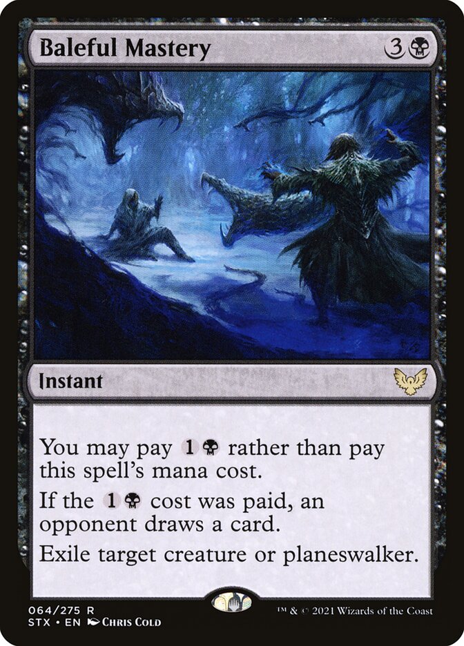Baleful Mastery - Foil