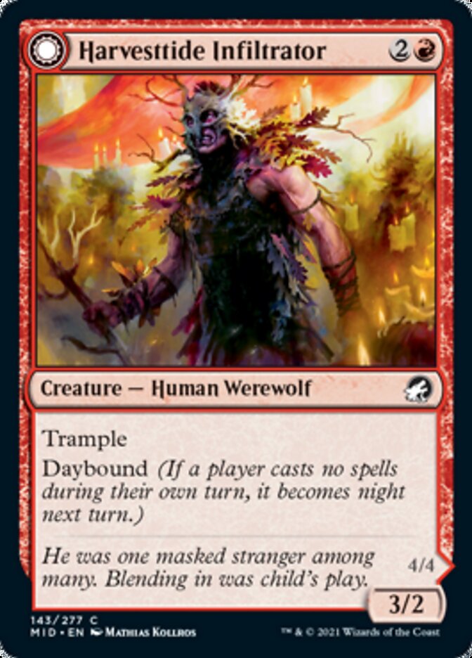 Harvesttide Infiltrator // Harvesttide Assailant - Foil