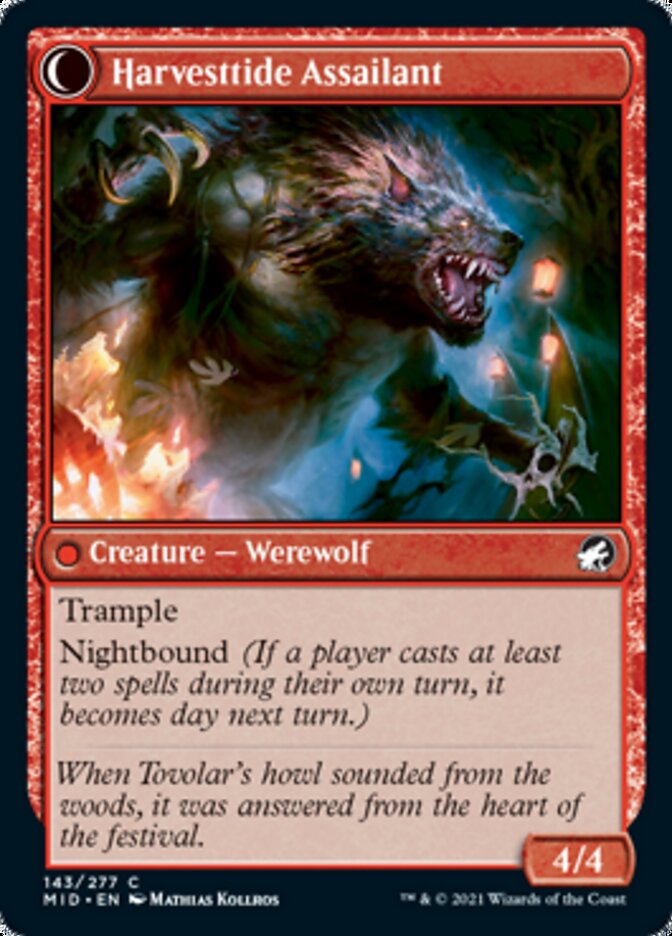 Harvesttide Infiltrator // Harvesttide Assailant - Foil