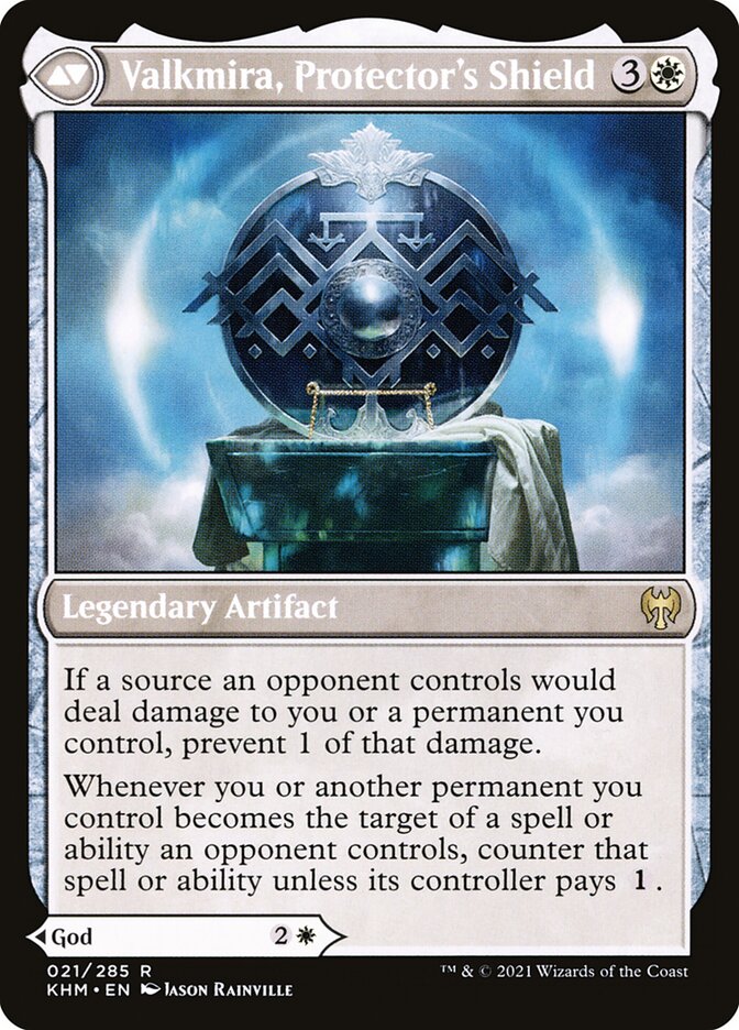 Reidane, God of the Worthy // Valkmira, Protector's Shield - Foil