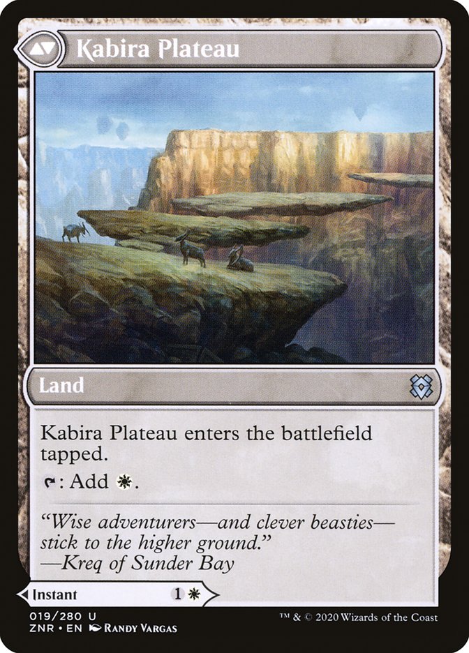 Kabira Takedown // Kabira Plateau - Foil