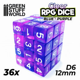 Green Stuff World - Dice - D6 - 12mm