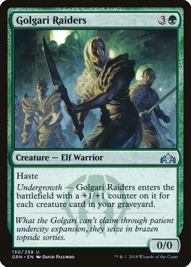 Golgari Raiders - Foil