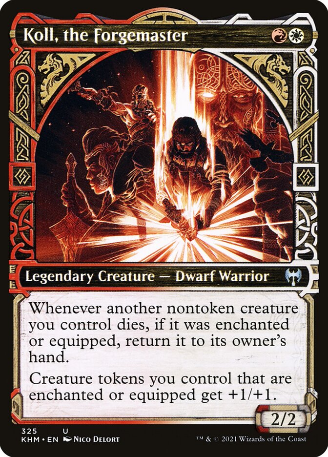 Koll, the Forgemaster - Foil