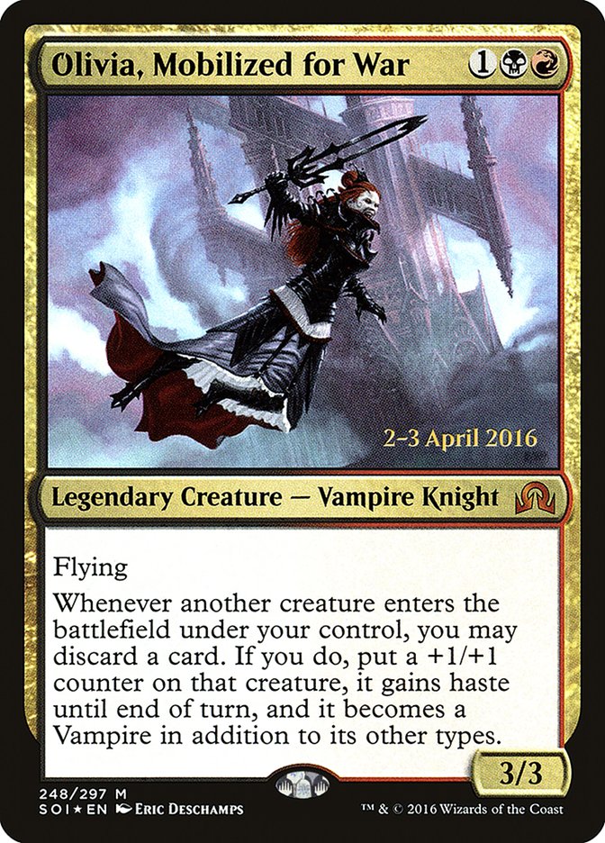 Olivia, Mobilized for War - Foil