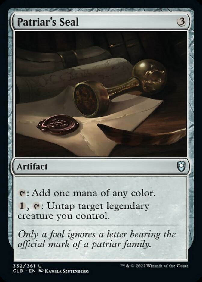 Patriar's Seal - Foil