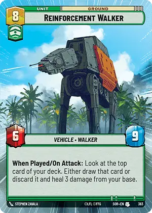 Reinforcement Walker - Hyperspace