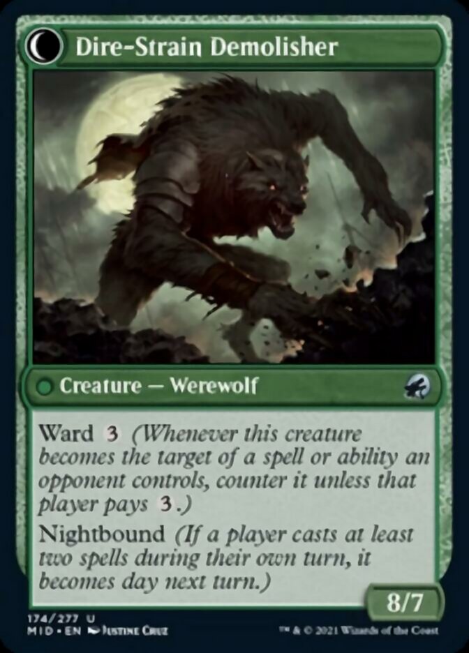 Burly Breaker // Dire-Strain Demolisher