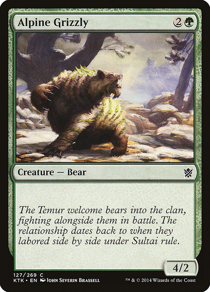 Alpine Grizzly - Foil