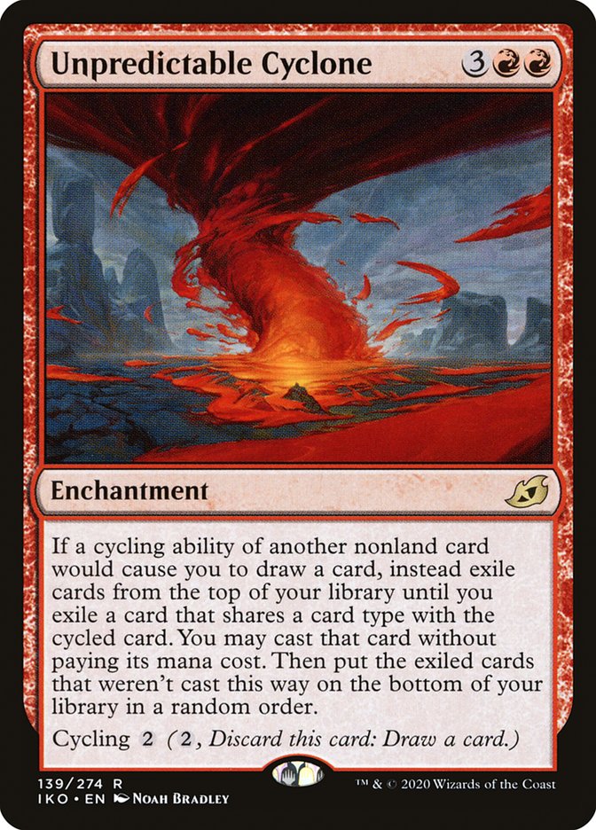 Unpredictable Cyclone - Foil