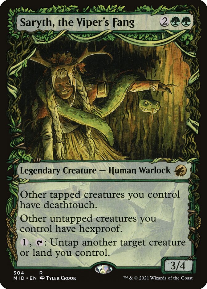Saryth, the Viper's Fang - Foil
