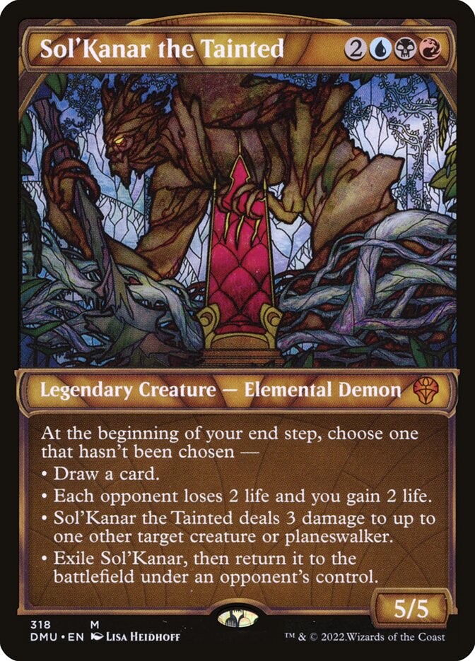 Sol'Kanar the Tainted - Foil