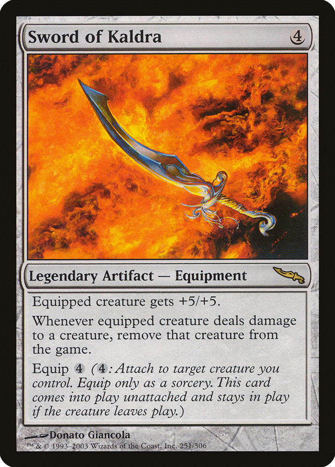 Sword of Kaldra - Foil