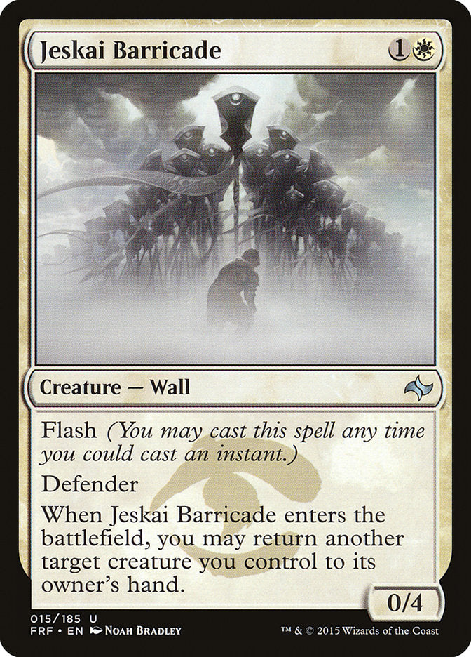 Jeskai Barricade - Foil