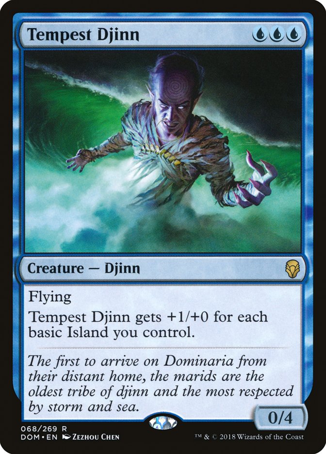 Tempest Djinn - Foil