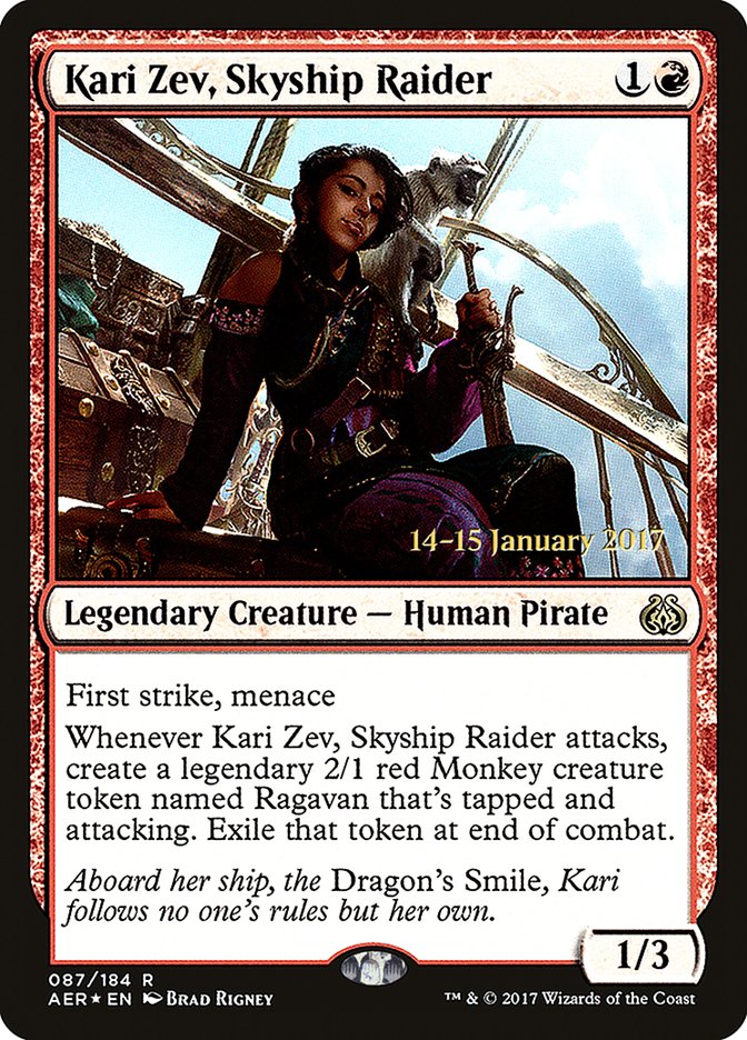 Kari Zev, Skyship Raider - Foil