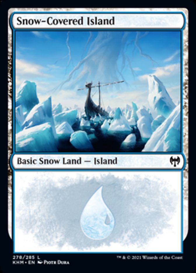 Snow-Covered Island - Foil