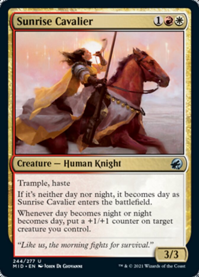 Sunrise Cavalier - Foil