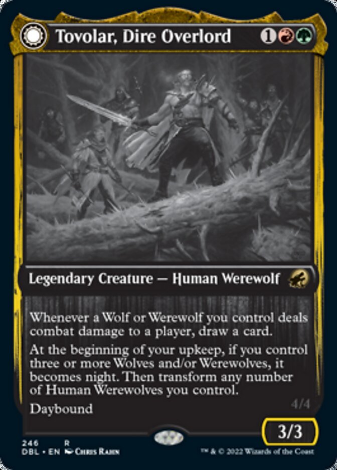 Tovolar, Dire Overlord // Tovolar, the Midnight Scourge
