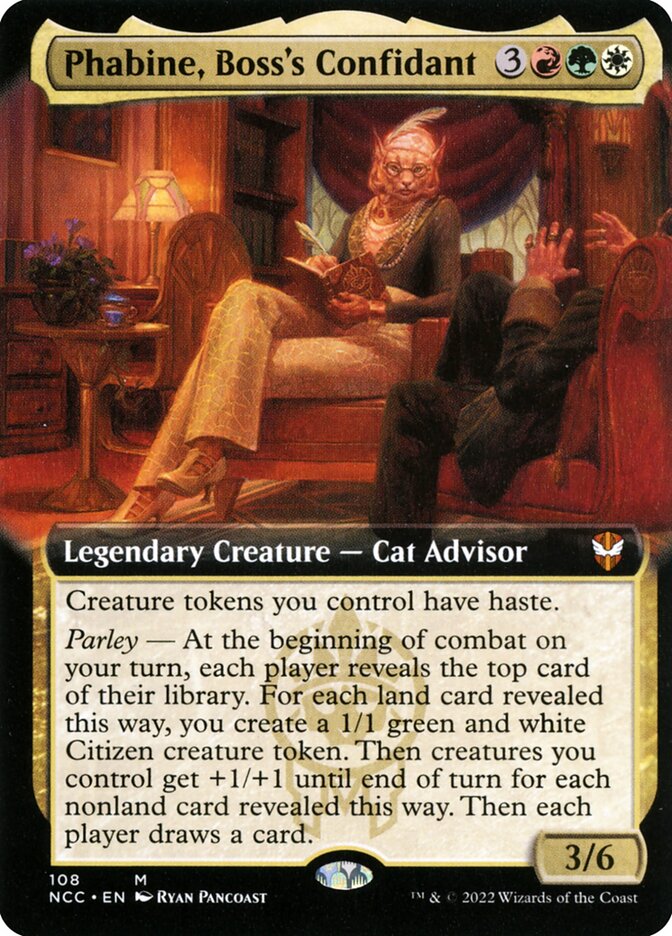 Phabine, Boss's Confidant - Foil