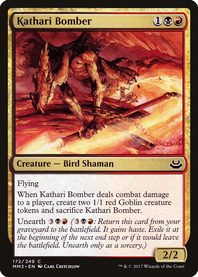 Kathari Bomber - Foil