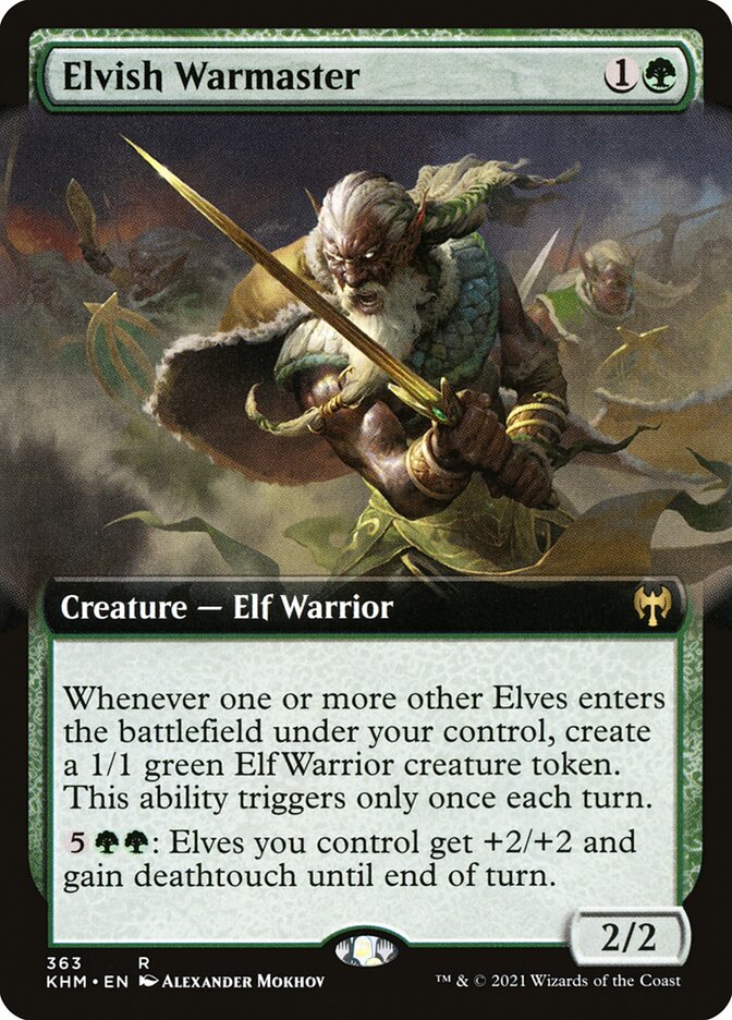 Elvish Warmaster - Foil