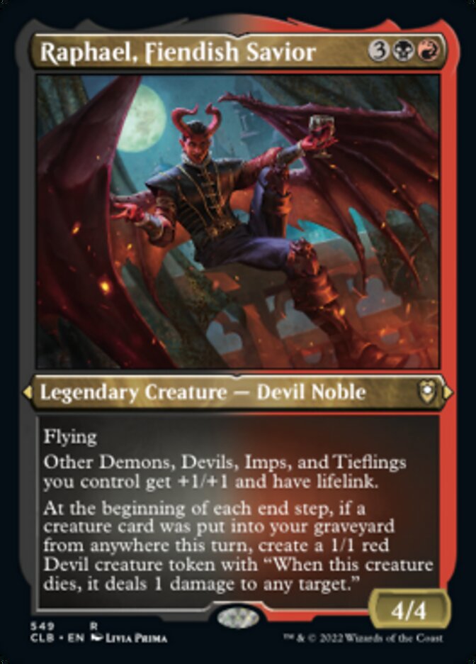 Raphael, Fiendish Savior - Foil