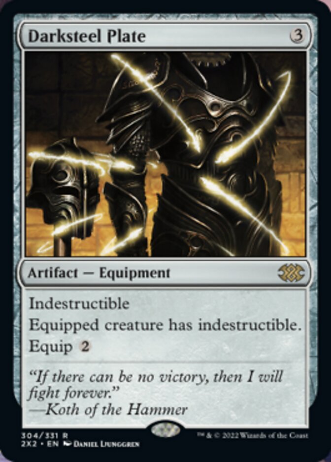 Darksteel Plate - Foil