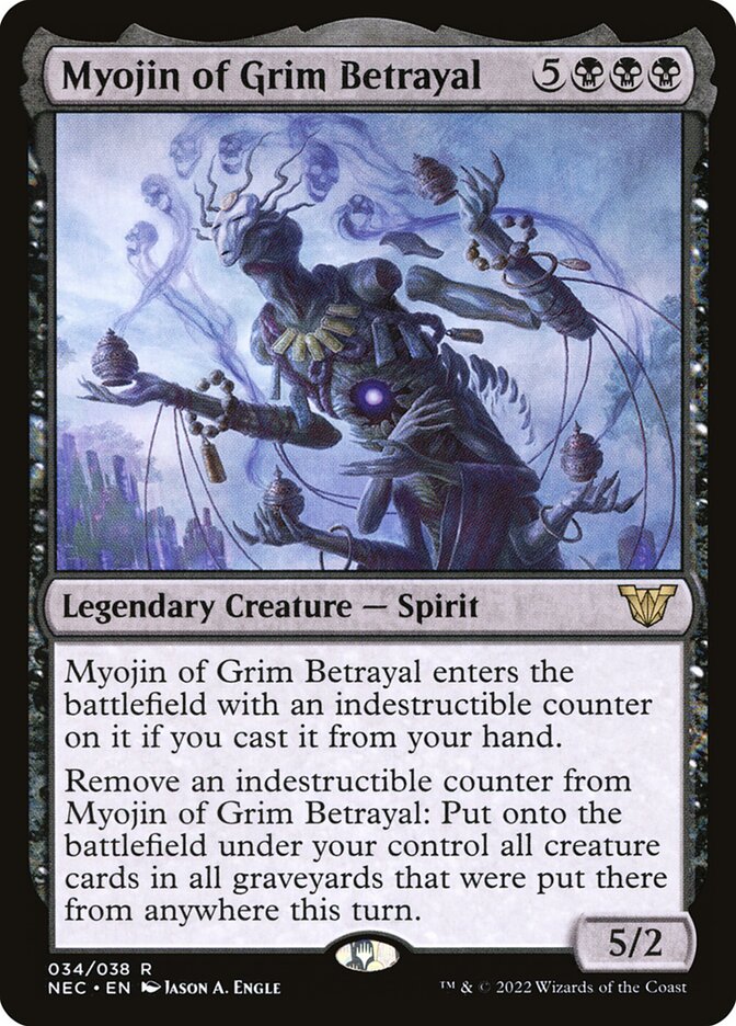 Myojin of Grim Betrayal - Foil