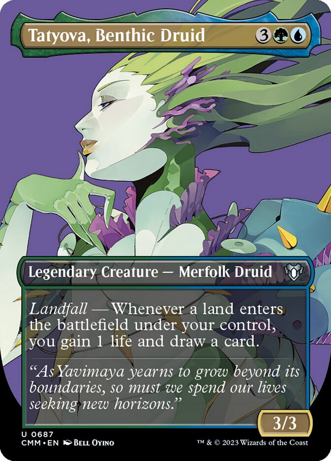 Tatyova, Benthic Druid - Foil