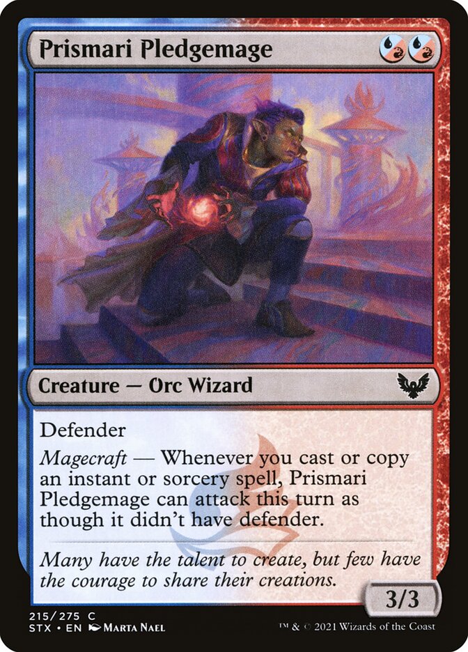 Prismari Pledgemage - Foil
