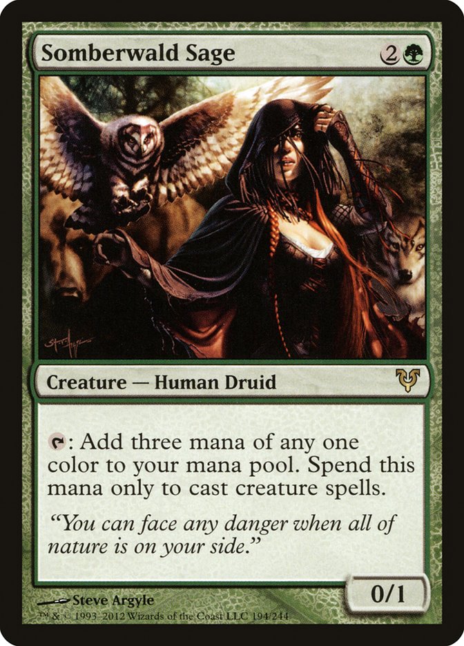 Somberwald Sage - Foil