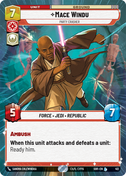 Mace Windu, Party Crasher - Hyperspace